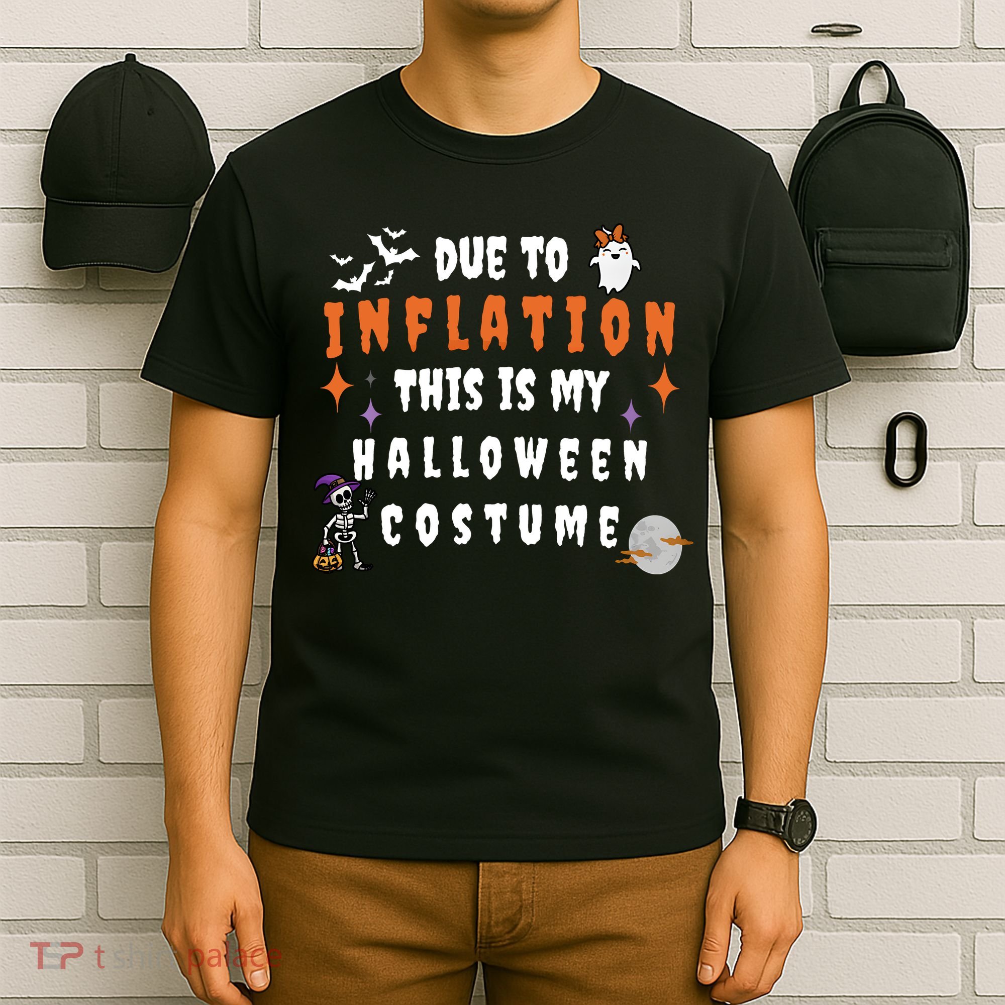 Due To Inflation This Is My Costume For Halloween Party T-Shirt