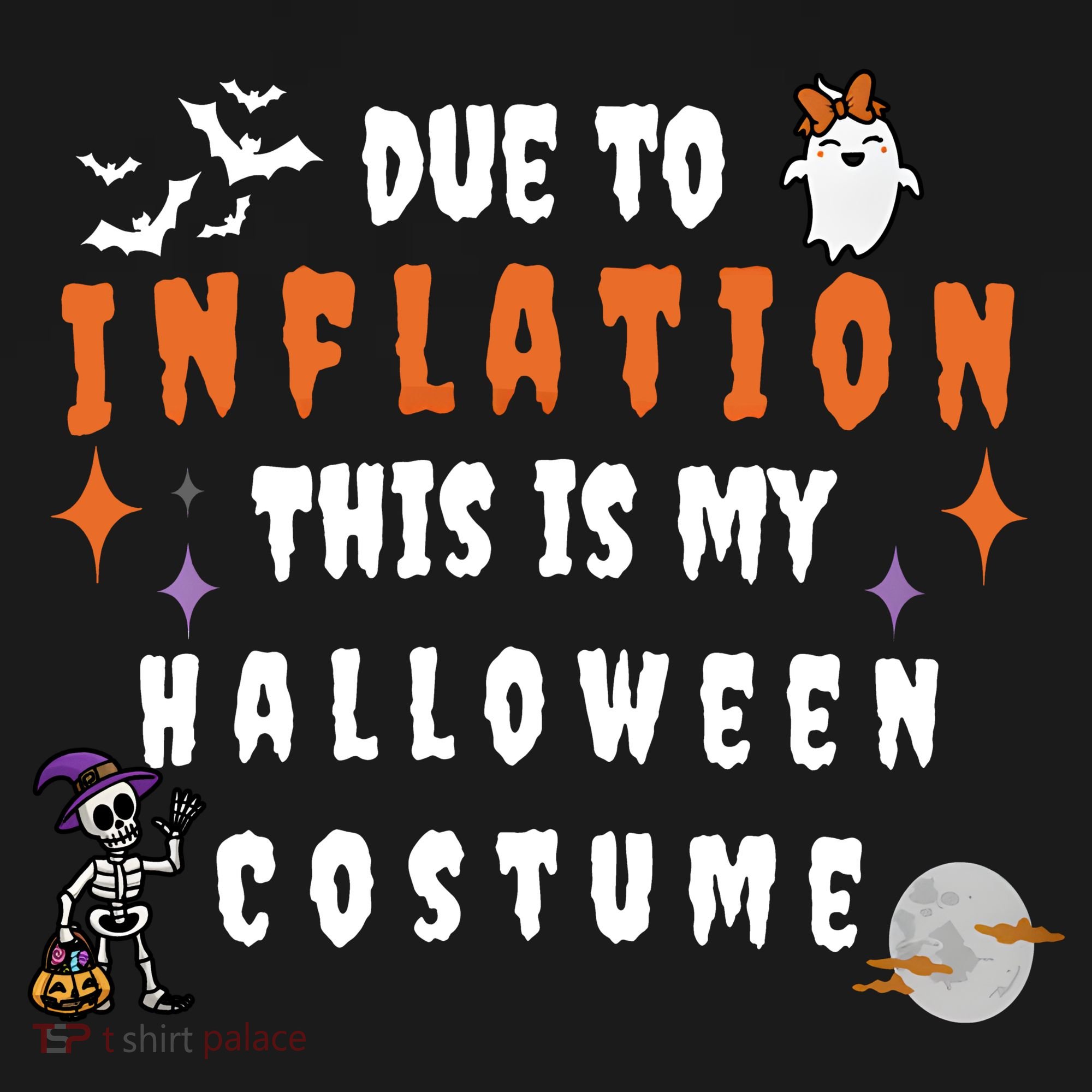 Due To Inflation This Is My Costume For Halloween Party Women's Hoodie