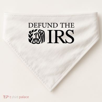 Defund The IRS USA-Made Doggie Bandana