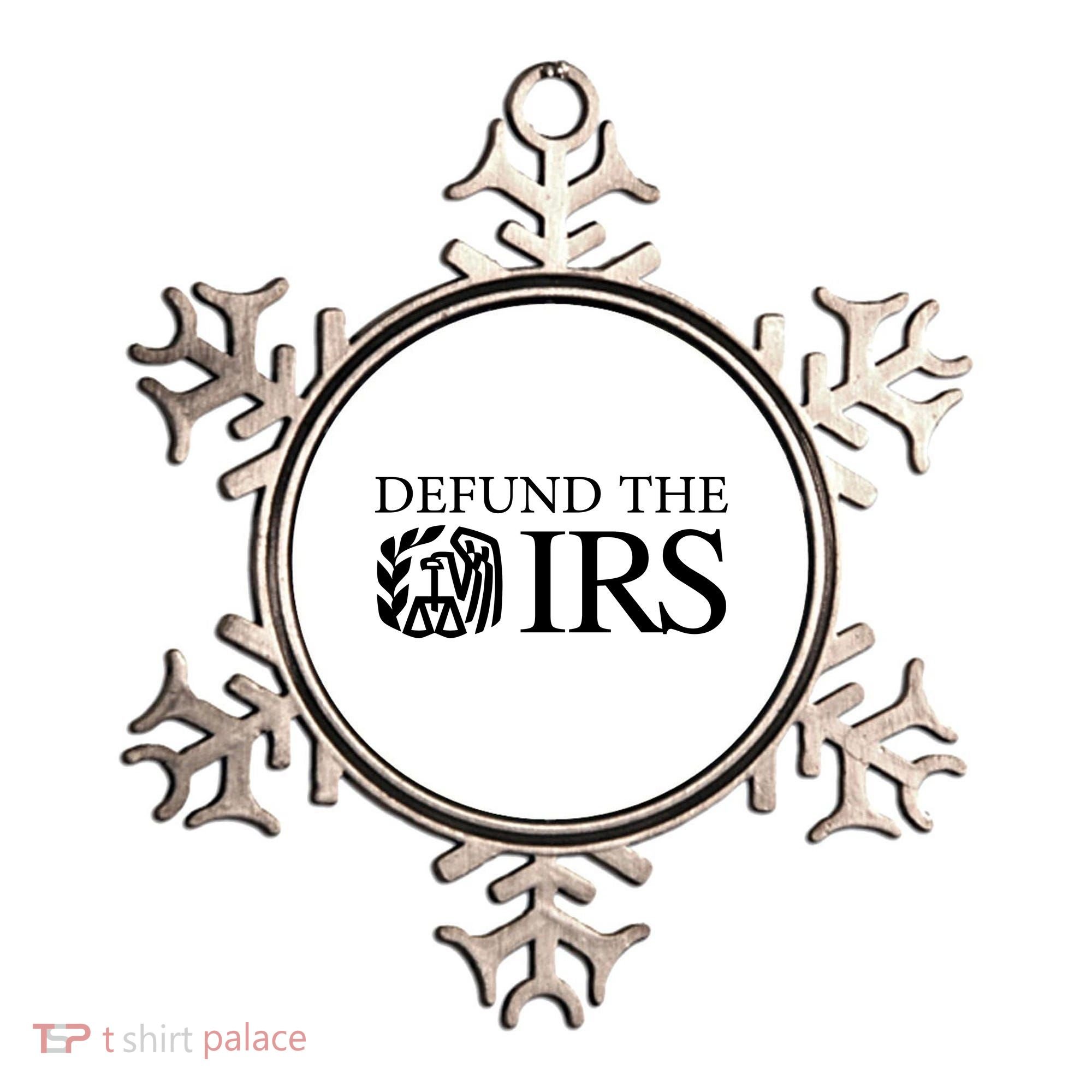 Defund The IRS Ornament