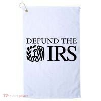 Defund The IRS Golf Towel thumb 0