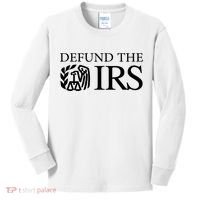 Defund The IRS Kids Long Sleeve Shirt thumb 0