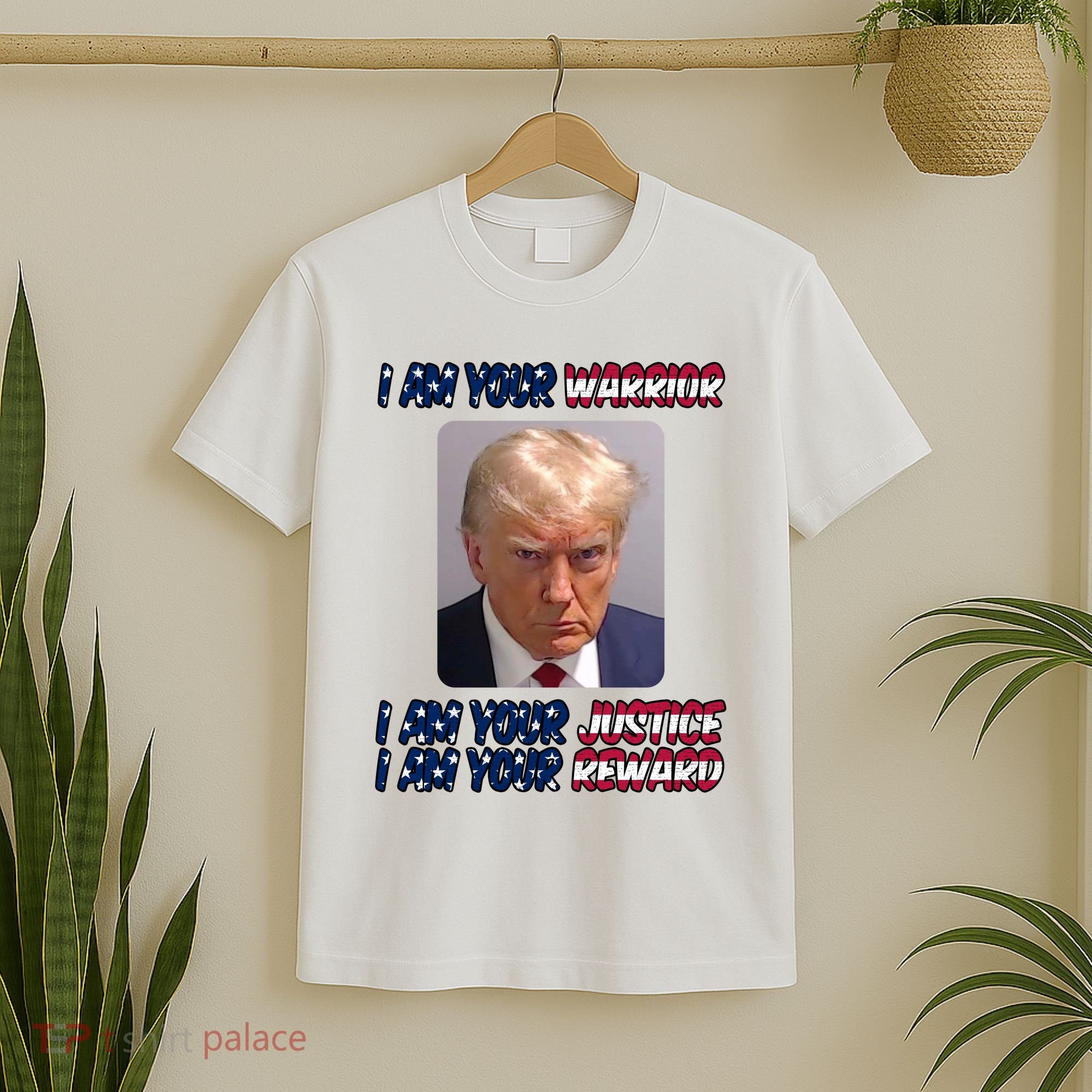 Donald Trump I Am Your Warrior I Am Your Justice I Am Your Reward T-Shirt