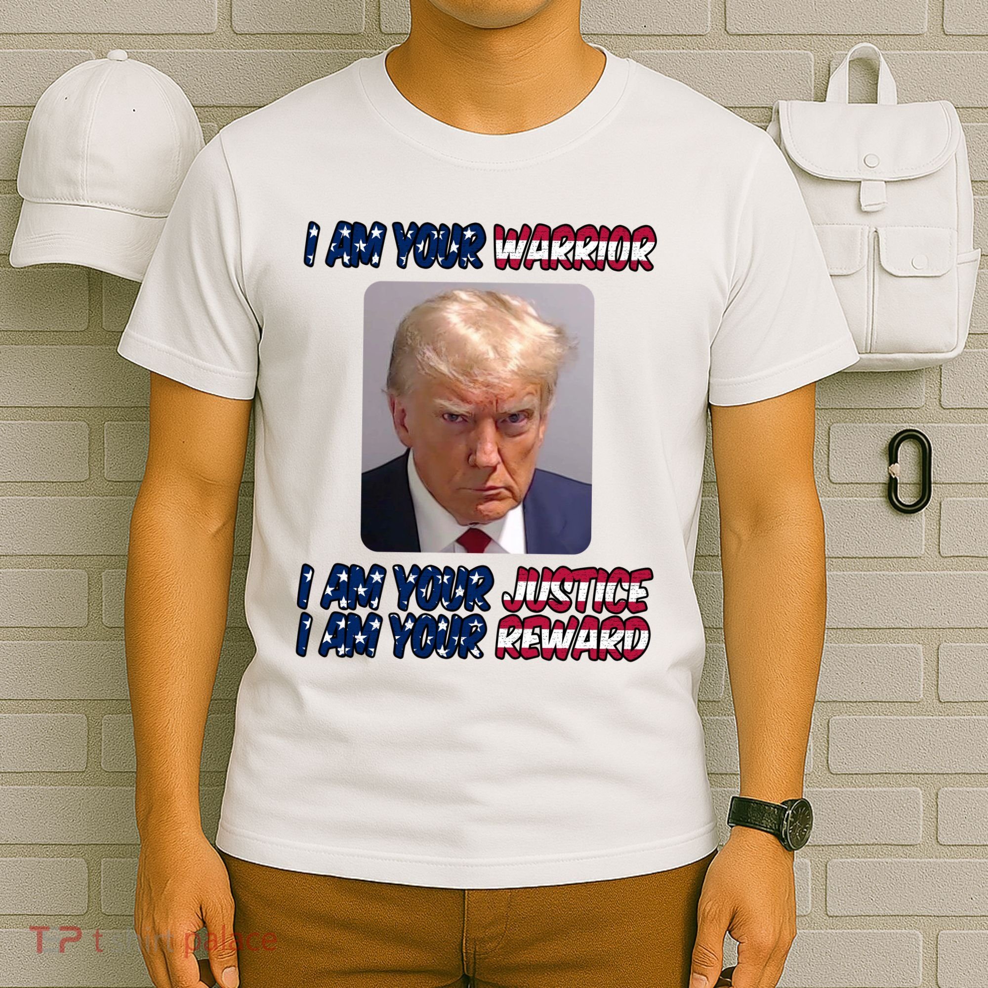 Donald Trump I Am Your Warrior I Am Your Justice I Am Your Reward T-Shirt