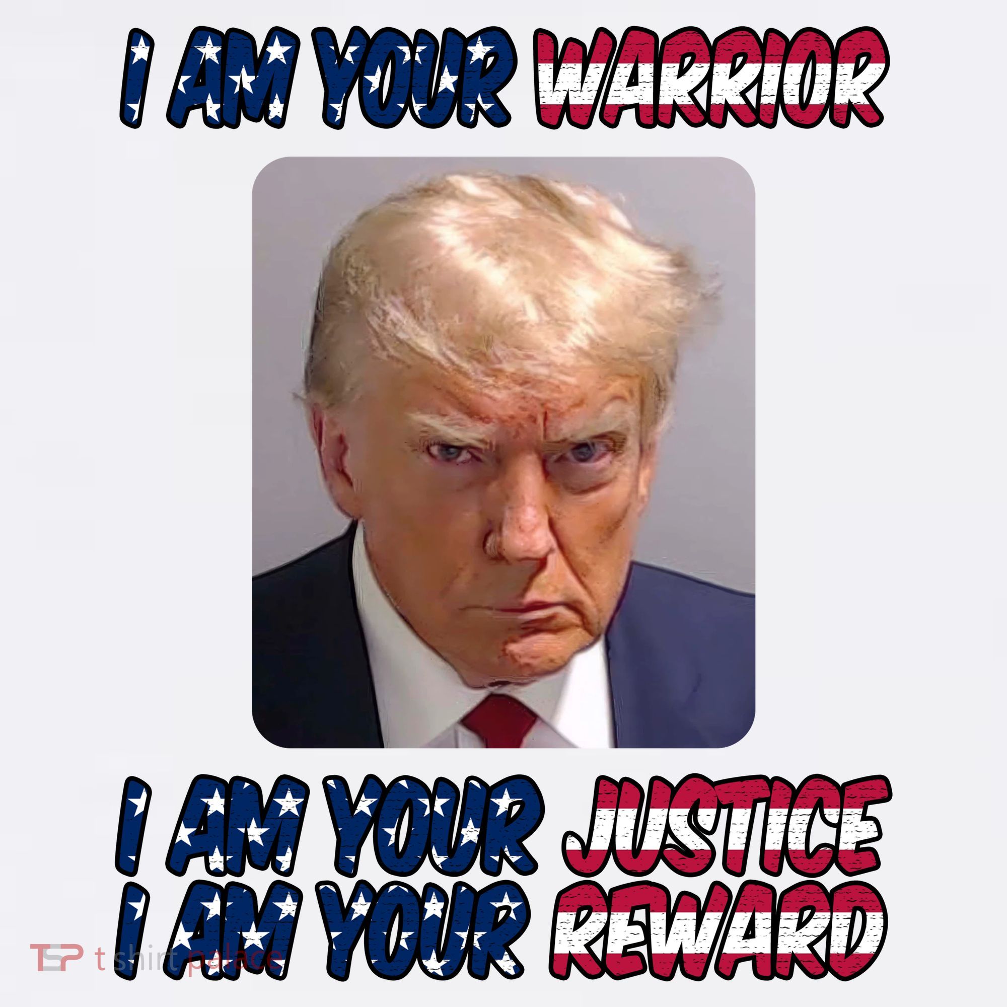 Donald Trump I Am Your Warrior I Am Your Justice I Am Your Reward Women's Tank Top