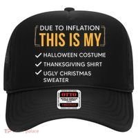Due To Inflation This Is My Christmas Costume Funny Hat thumb 0