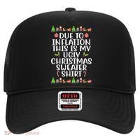 Due To Inflation This Is My Ugly Christmas Sweater Shirt Funny Hat thumb 0