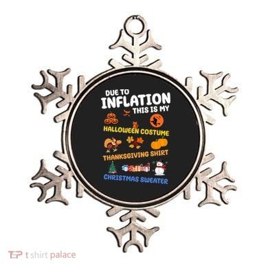 Due To Inflation This Is My Halloween Thanksgiving Christmas Ornament
