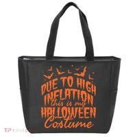 Due To Inflation This Is My Halloween Costume Tote Bag thumb 0
