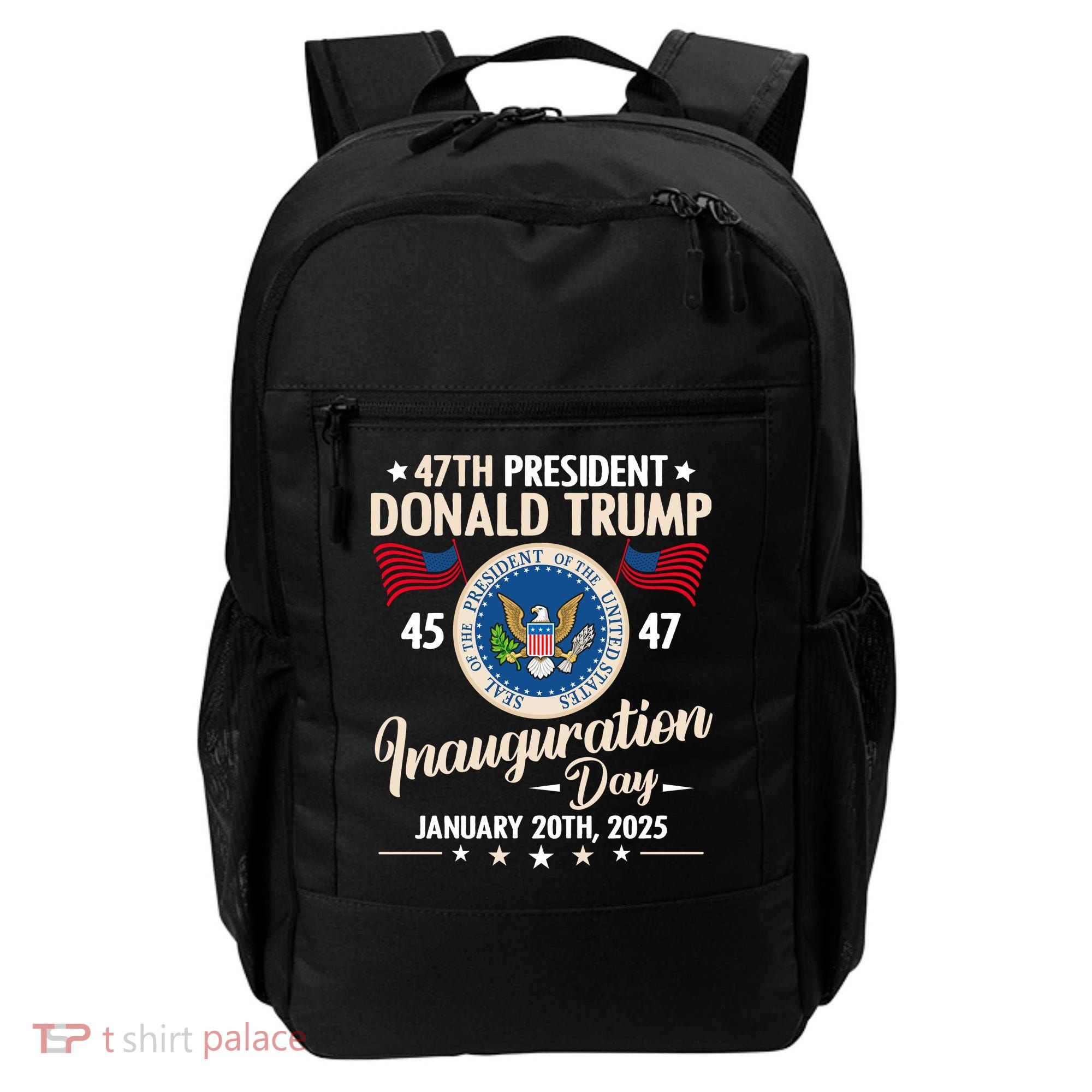 Donald Trump Inauguration Day 2025 47th Backpack