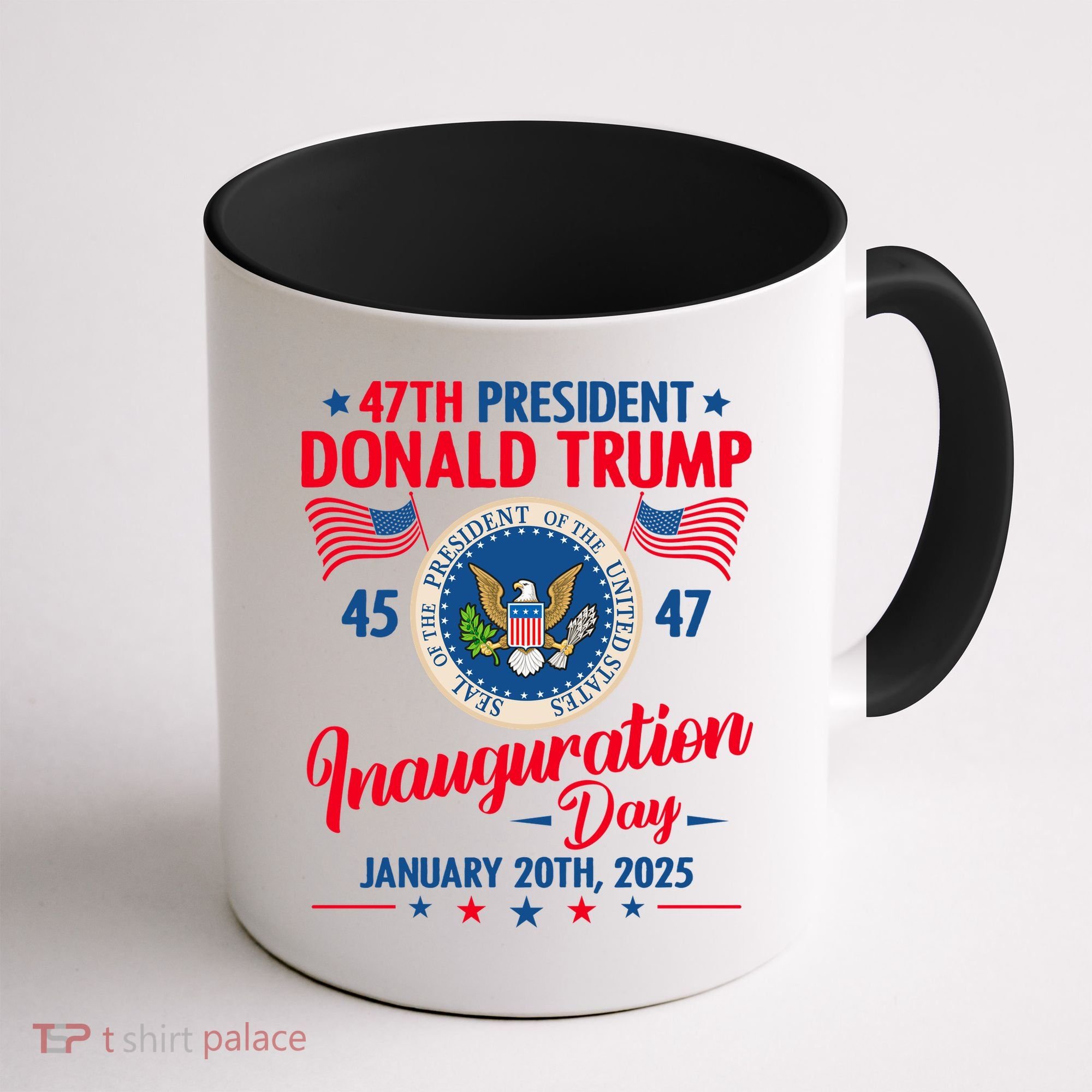 Donald Trump Inauguration Day 2025 47th Coffee Mug