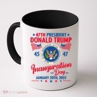 Donald Trump Inauguration Day 2025 47th Coffee Mug thumb 0