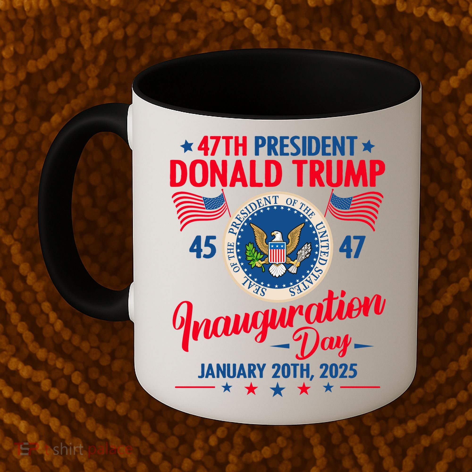 Donald Trump Inauguration Day 2025 47th Coffee Mug