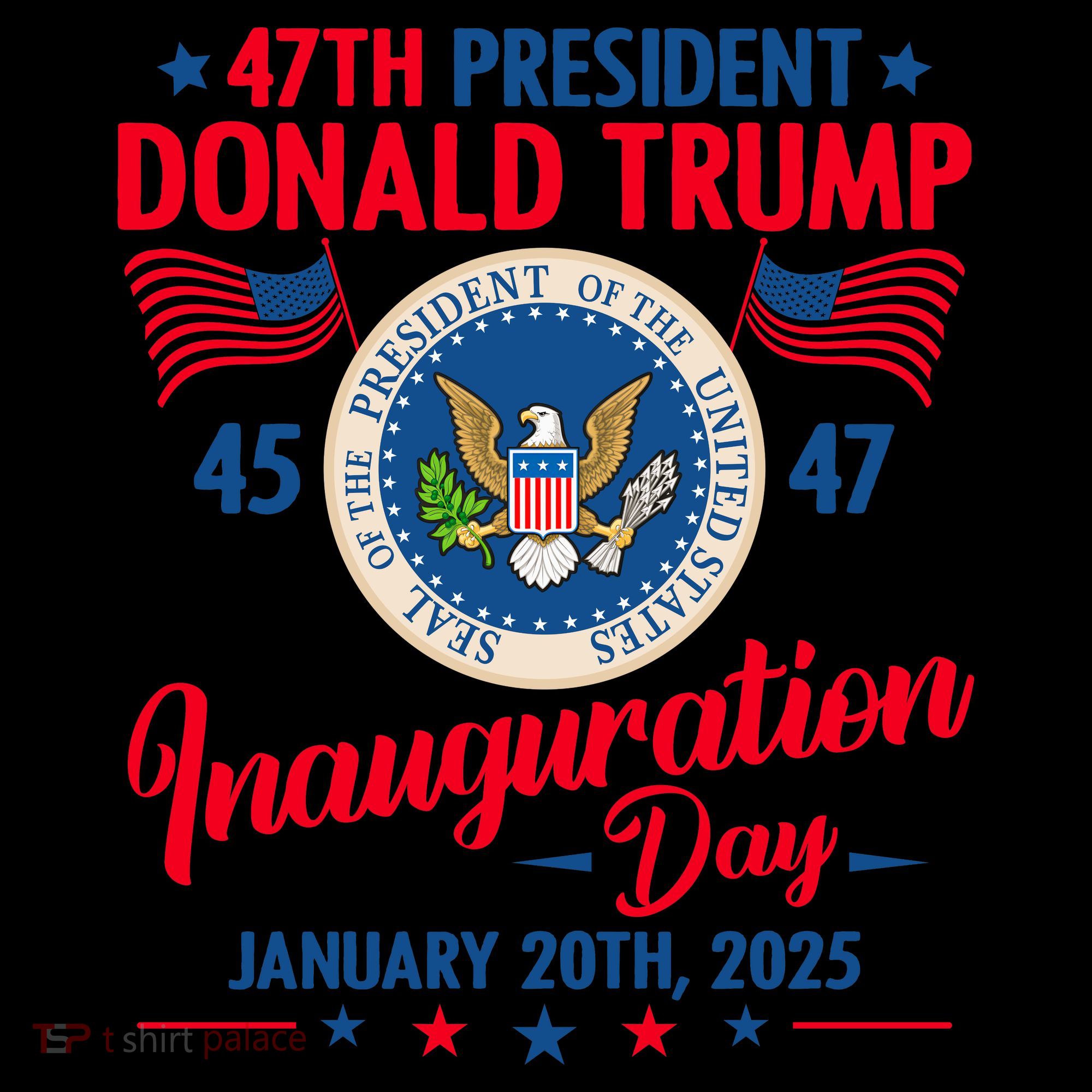 Donald Trump Inauguration Day 2025 47th Coffee Mug