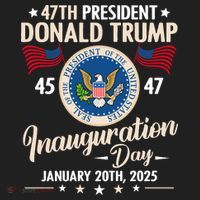 Donald Trump Inauguration Day 2025 47th Crop Fleece Hoodie thumb 2