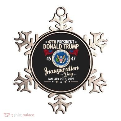 Donald Trump Inauguration Day 2025 47th Ornament