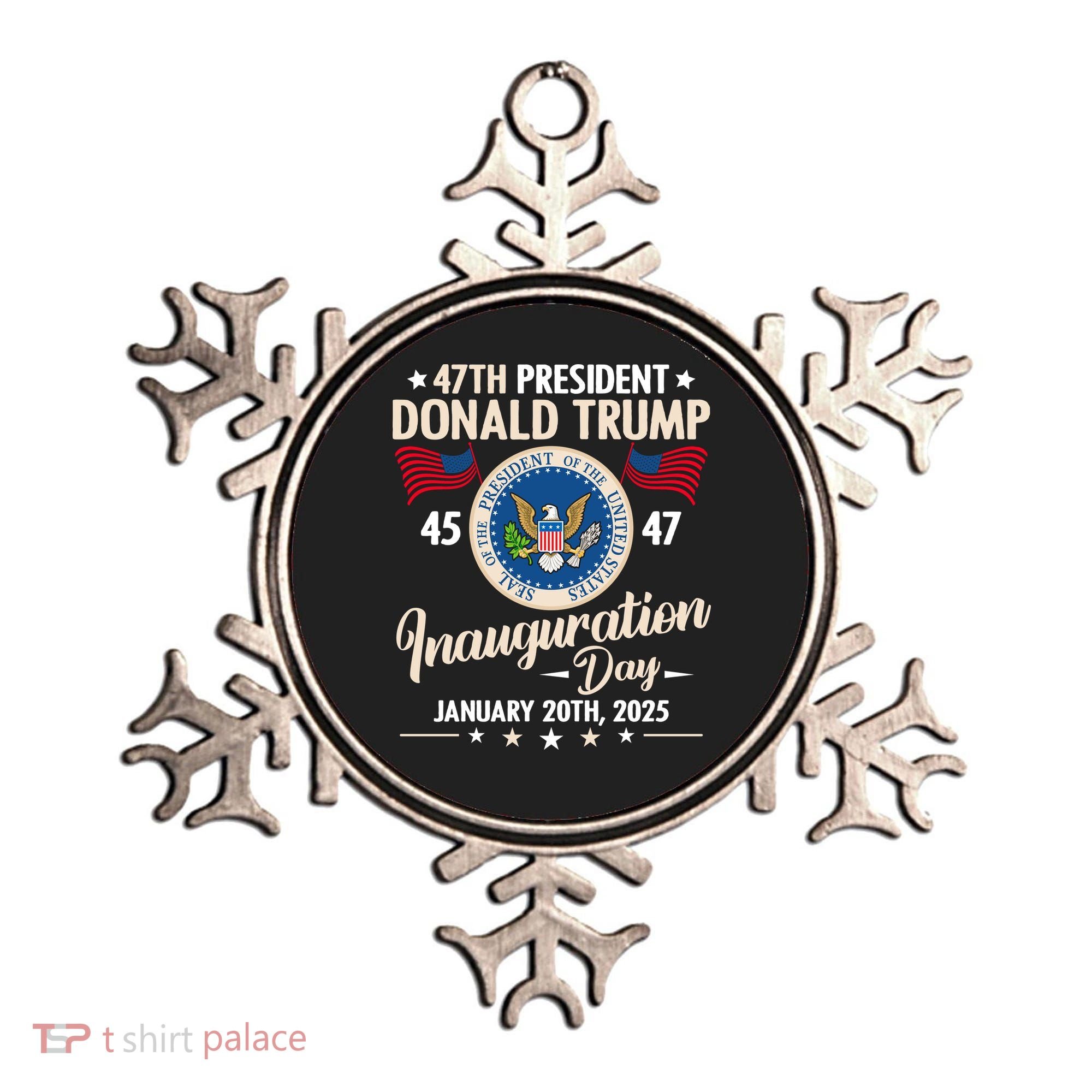 Donald Trump Inauguration Day 2025 47th Ornament