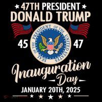 Donald Trump Inauguration Day 2025 47th Ornament thumb 1