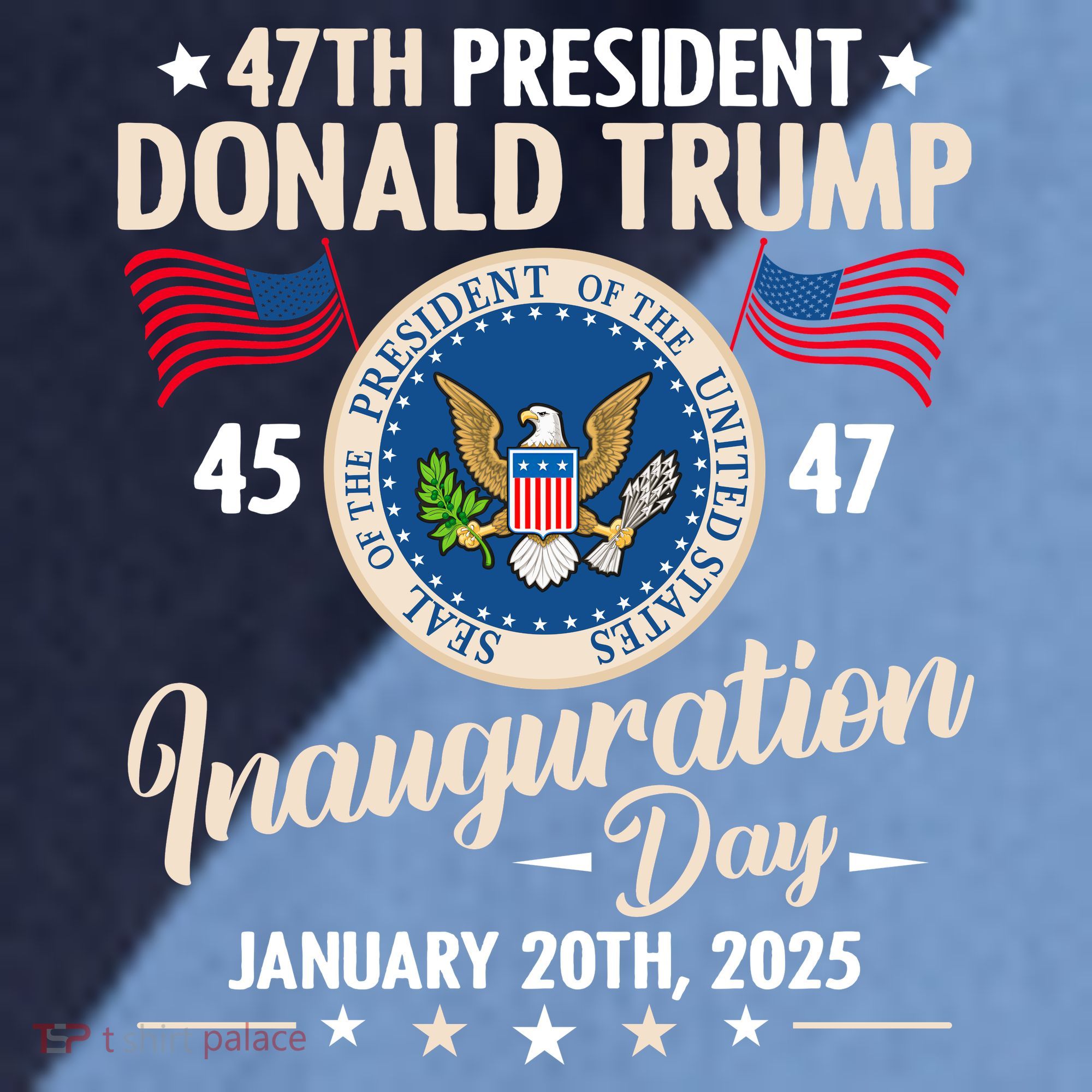 Donald Trump Inauguration Day 2025 47th Raglan Baseball Sleeve Shirt