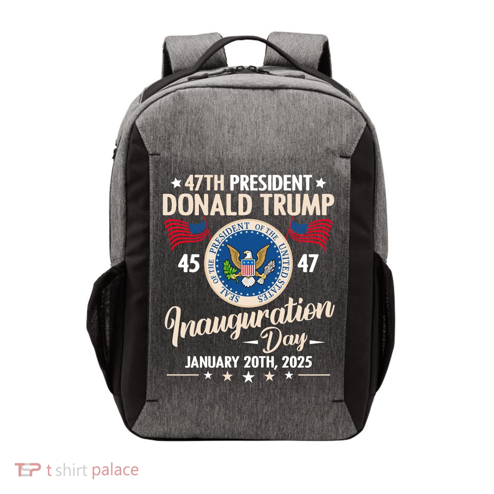 Donald Trump Inauguration Day 2025 47th Vector Backpack