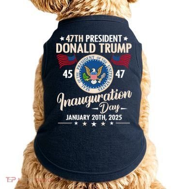 Donald Trump Inauguration Day 2025 47th Doggie Tank