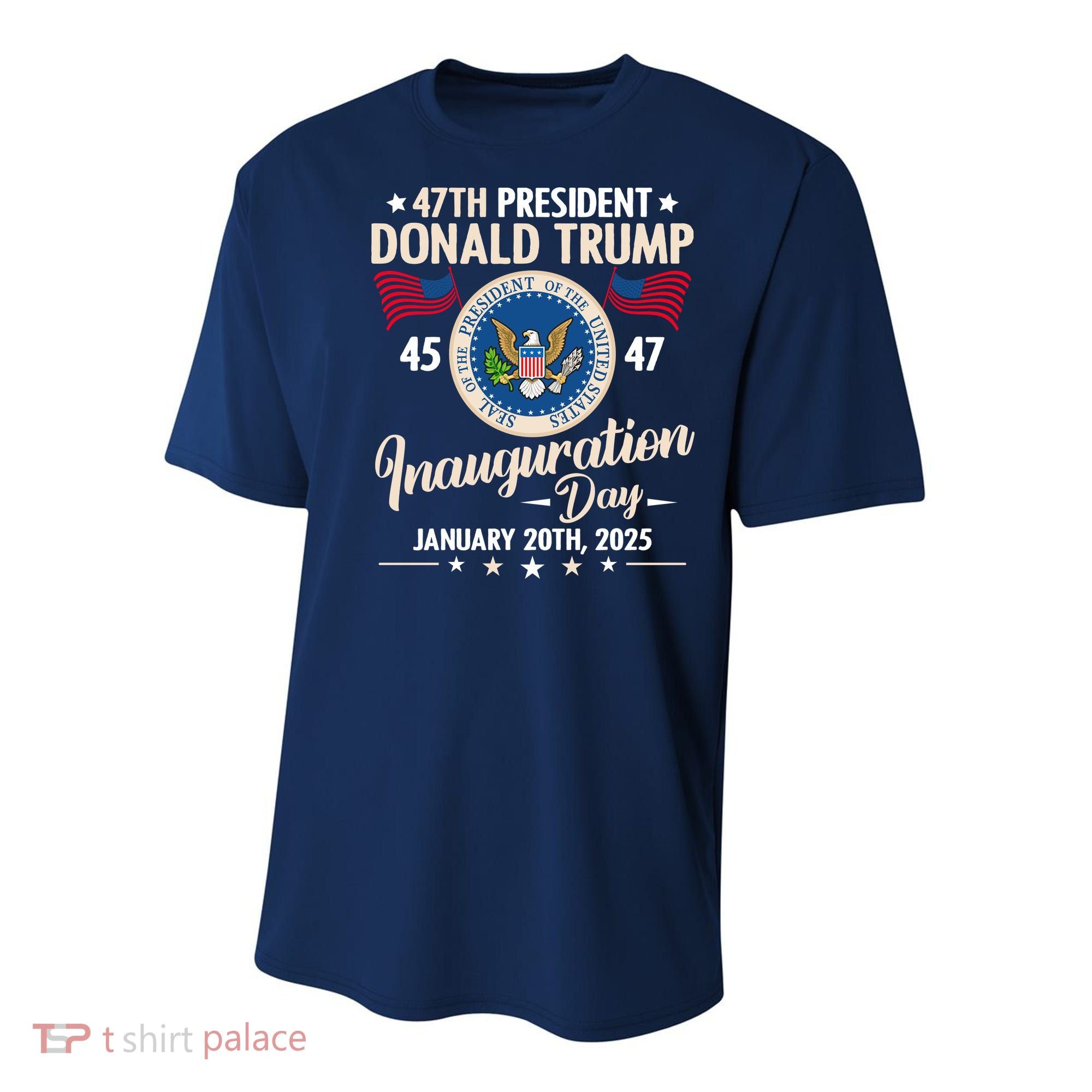 Donald Trump Inauguration Day 2025 47th Youth Performance Sprint T-Shirt