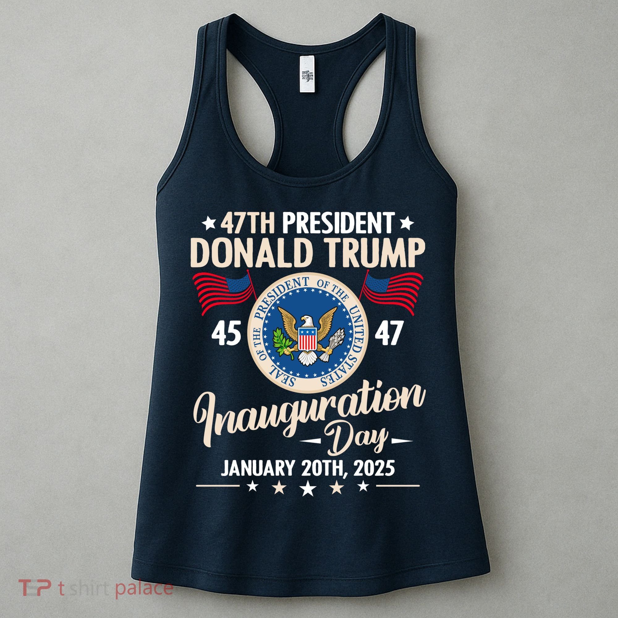 Donald Trump Inauguration Day 2025 47th Women's Tank Top