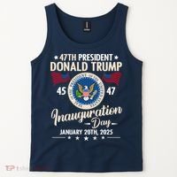 Donald Trump Inauguration Day 2025 47th Tank Top thumb 2