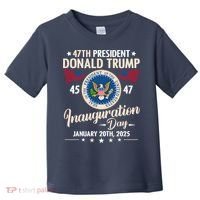 Donald Trump Inauguration Day 2025 47th Toddler T-Shirt thumb 0