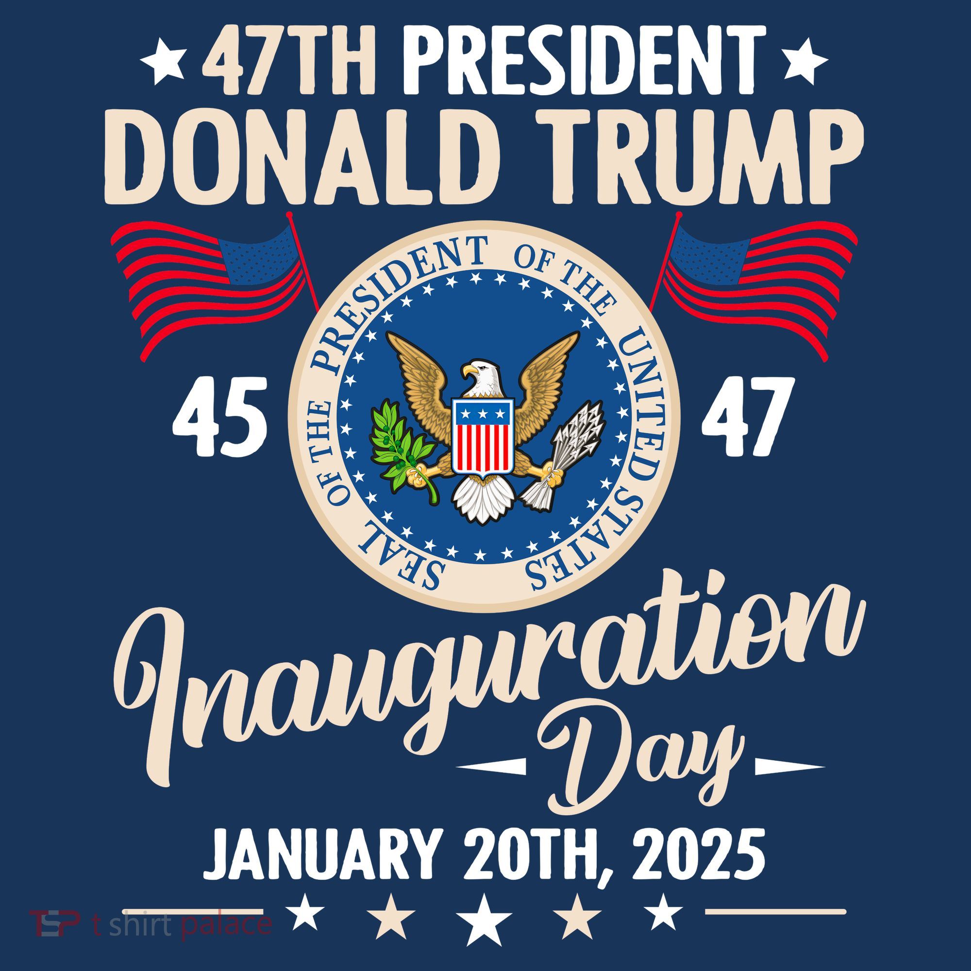 Donald Trump Inauguration Day 2025 47th Women's Long Sleeve Shirt