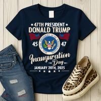 Donald Trump Inauguration Day 2025 47th Women's T-Shirt thumb 3