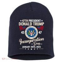 Donald Trump Inauguration Day 2025 47th Short Acrylic Beanie thumb 0