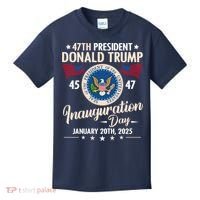 Donald Trump Inauguration Day 2025 47th Kids T-Shirt thumb 0