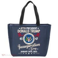 Donald Trump Inauguration Day 2025 47th Tote Bag thumb 0