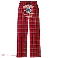 Donald Trump Inauguration Day 2025 47th Women's Flannel Plaid Pajama Pants thumb 0