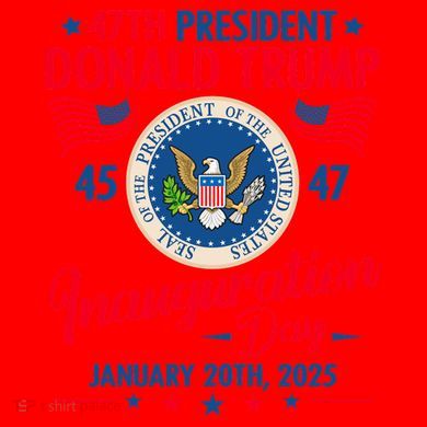 Donald Trump Inauguration Day 2025 47th Santa Hat