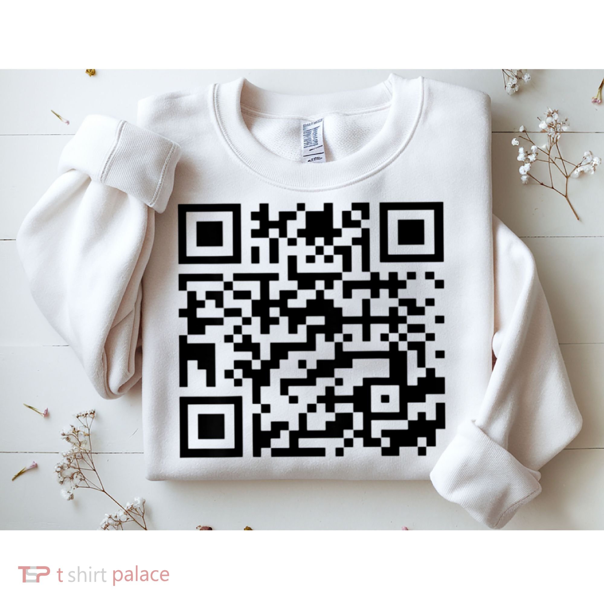 Donald Trump Is Your President Qr Trump Sweatshirt