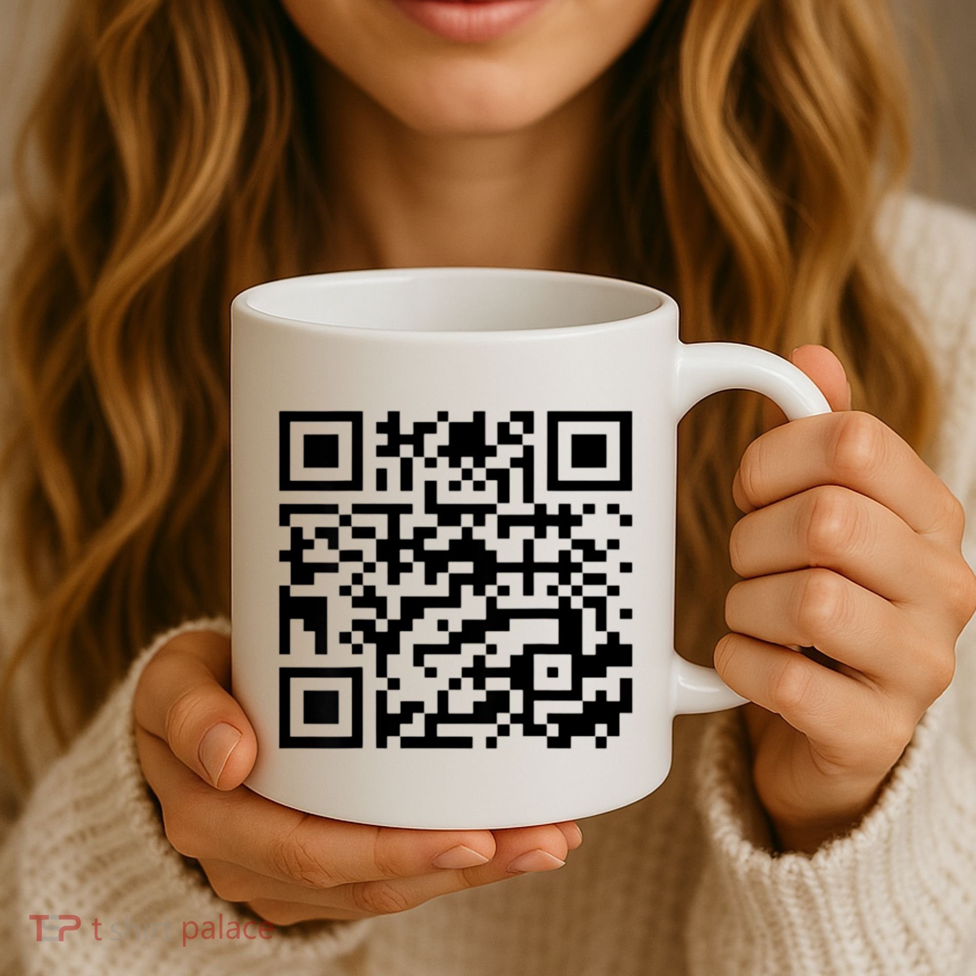 Donald Trump Is Your President Qr Trump Coffee Mug