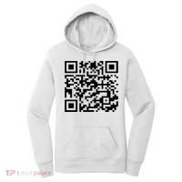 Donald Trump Is Your President Qr Trump Women's Hoodie thumb 0