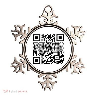 Donald Trump Is Your President Qr Trump Ornament