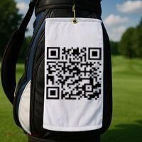 Donald Trump Is Your President Qr Trump Golf Towel thumb 2