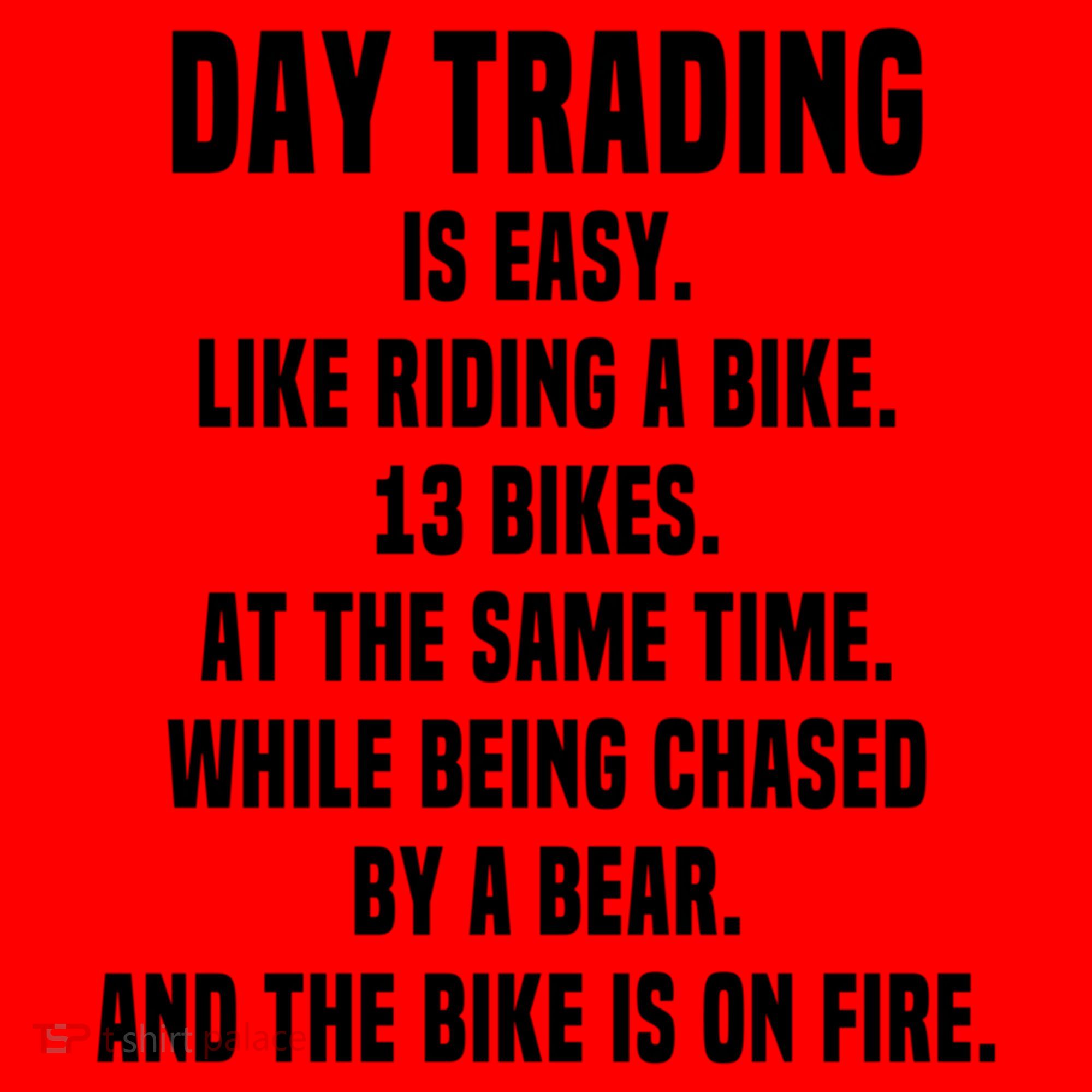 Day Trading Is Easy Funny Day Trader Stock Market Gift Santa Hat