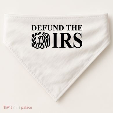 Defund The IRS USA-Made Doggie Bandana