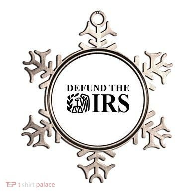 Defund The IRS Ornament