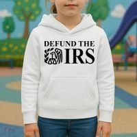 Defund The IRS Kids Hoodie thumb 3
