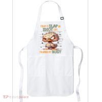 Duck Today Is Slap An Idiot Day I’M Gonna Be Busy Apron thumb 0