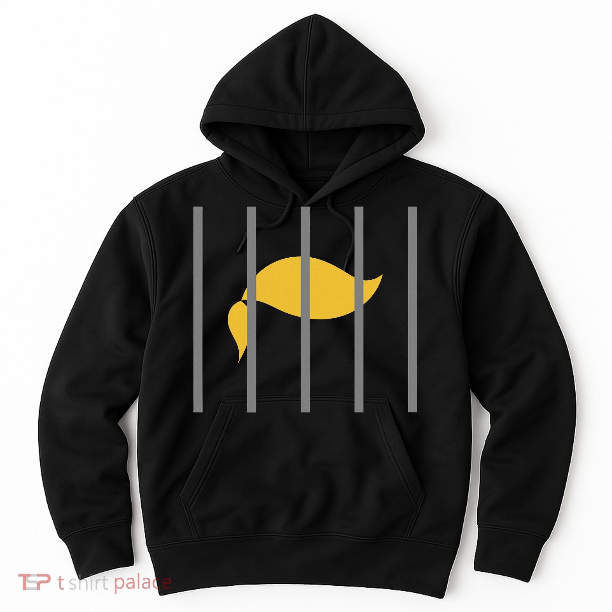 Donald Trump Impeach Anti Trump Behind Bars Hoodie