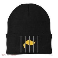 Donald Trump Impeach Anti Trump Behind Bars Beanie thumb 0
