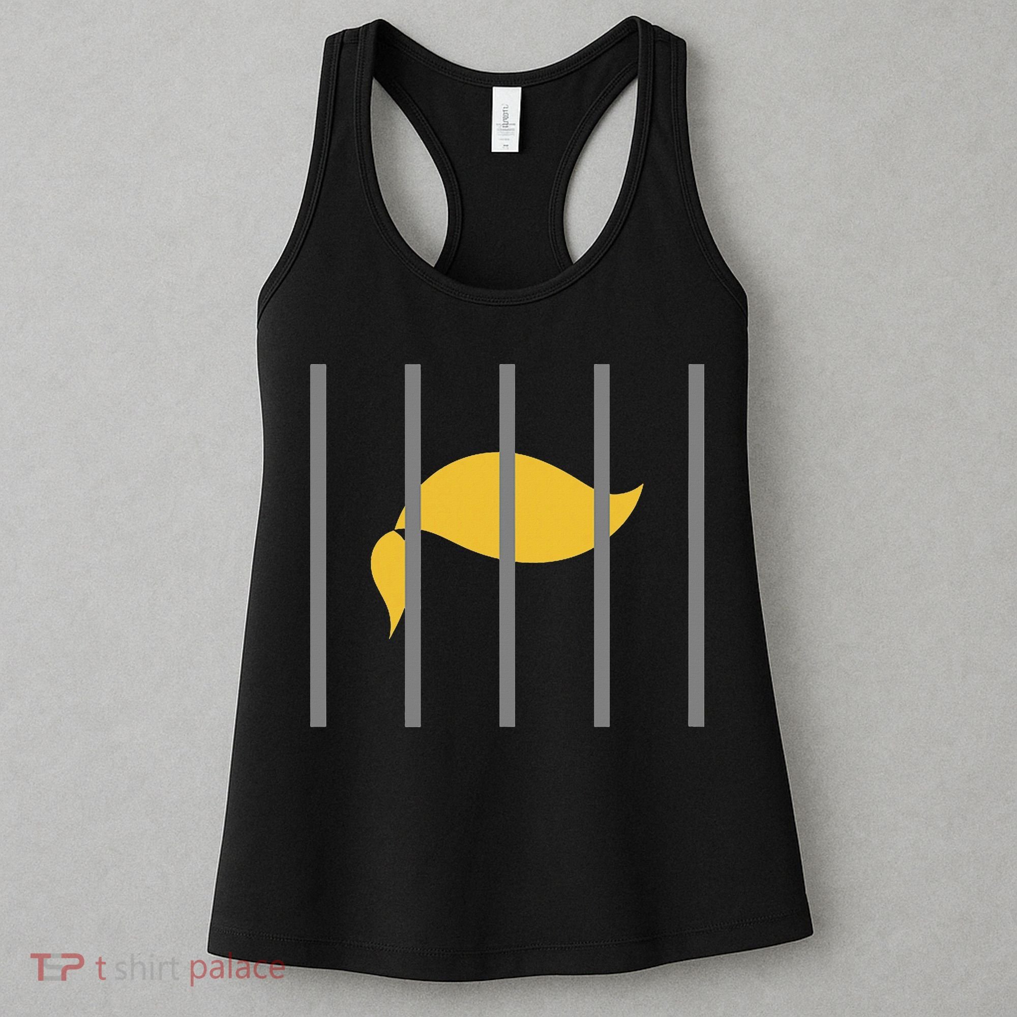 Donald Trump Impeach Anti Trump Behind Bars Women's Tank Top