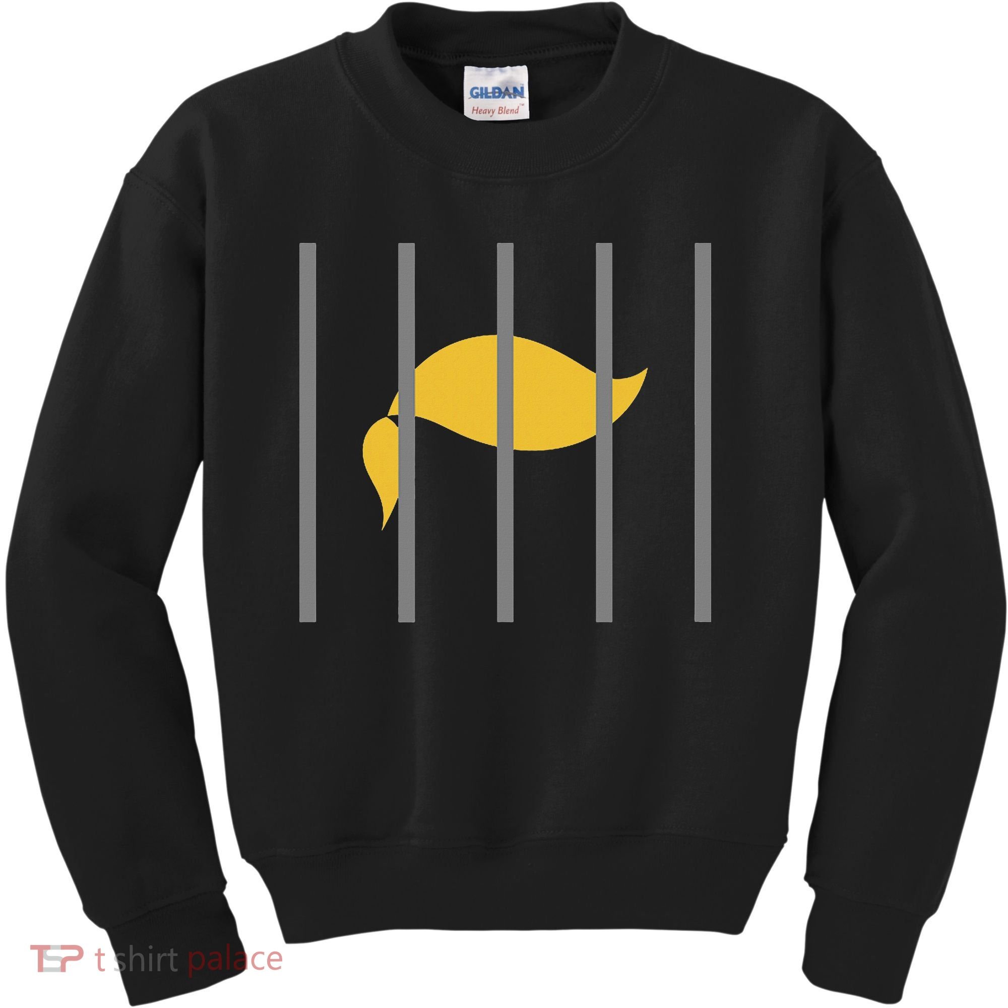 Donald Trump Impeach Anti Trump Behind Bars Kids Sweatshirt